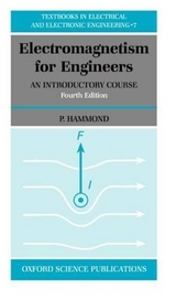 Electromagnetism for Engineers - Hammond, P.