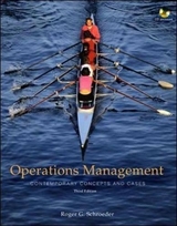 Operations Management: Contemporary Concepts and Cases - Schroeder, Roger G.