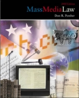 Mass Media Law - Pember, Don R.