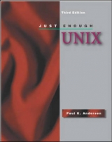 Just Enough UNIX - Andersen, Paul K.