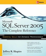 Microsoft SQL Server 2005: The Complete Reference - Shapiro, Jeffrey