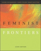 Feminist Frontiers - Richardson, Laurel; Taylor, Verta; Whittier, Nancy