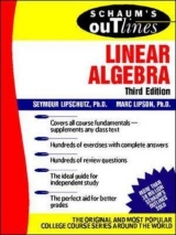 Schaum's Outline of Linear Algebra - Lipschutz, Seymour; Lipson, Marc