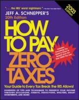 How to Pay Zero Taxes - Schnepper, Jeff A.