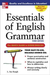 Essentials of English Grammar - Baugh, L.