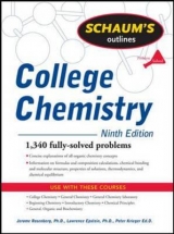 Schaum's Outline of College Chemistry, 9ed - Rosenberg, Jerome; Epstein, Lawrence; Krieger, Peter