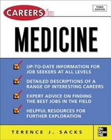 Careers in Medicine, 3rd ed. - Sacks, Terence