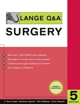 Lange Q&A Surgery, Fifth Edition - Cayten, C.; Goldberg, Max; Agrawal, Nanakram