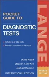 Pocket Guide to Diagnostic Tests - Nicoll, Diana; McPhee, Stephen; Pignone, Michael