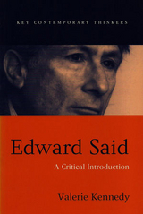 Edward Said -  Valerie Kennedy