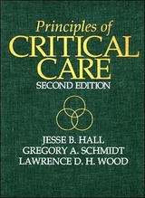 Principles of Critical Care - Hall, Jesse; Schmidt, Gregory; Wood, Lawrence