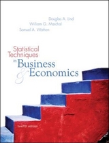 Statistical Techniques in Business and Economics with Student CD-Rom Mandatory Package - Lind, Douglas; Marchal, William; Wathen, Samuel