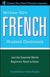 McGraw-Hill's French Student Dictionary - Winders, Jacqueline