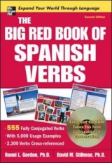 The Big Red Book of Spanish Verbs with CD-ROM, Second Edition - Gordon, Ronni; Stillman, David