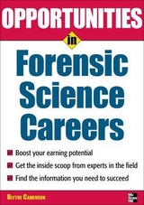 Opportunities in Forensic Science - Camenson, Blythe