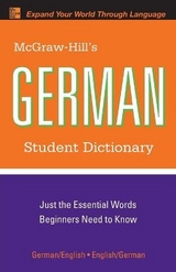 McGraw-Hill's German Student Dictionary - Byrd, Erick