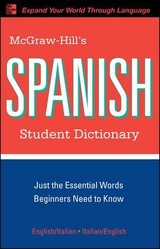 McGraw-Hill's Spanish Student Dictionary - Qualls, Regina; Sanchez, L.