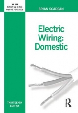 Electric Wiring for Domestic Installers - Scaddan, Brian