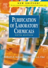 Purification of Laboratory Chemicals - Perrin, D.D.; Chai, Christina; Armarego, W. L. F.; Perrin, Dawn R.