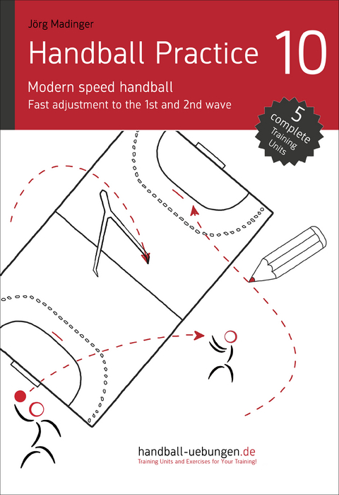 Handball Practice 10 - Modern speed handball: Fast adjustment to the 1st and 2nd wave - Jörg Madinger