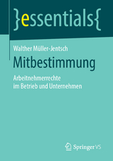 Mitbestimmung - Walther Müller-Jentsch