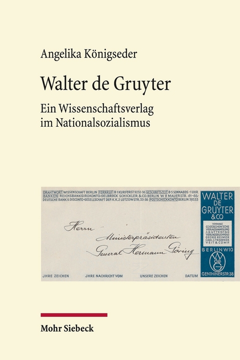 Walter de Gruyter -  Angelika Königseder