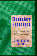 Elementary Functions - Muller, Jean-Michel