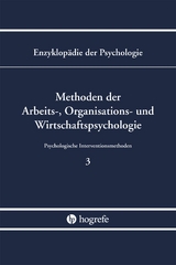Methoden der Arbeits-, Organisations- und Wirtschaftspsychologie (B/III/3) - 