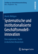 Systematische und institutionalisierte Geschäftsmodellinnovation - Moritz Weltgen