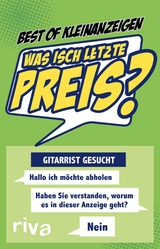 Was isch letzte Preis? -  Best of Kleinanzeigen