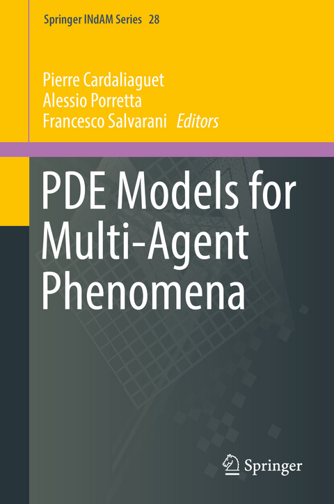 PDE Models for Multi-Agent Phenomena - 