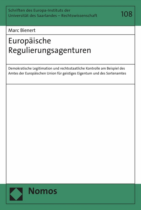 Europäische Regulierungsagenturen - Marc Bienert