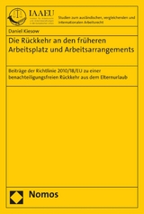 Die Rückkehr an den früheren Arbeitsplatz und Arbeitsarrangements -  Daniel Kiesow