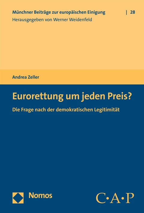 Eurorettung um jeden Preis? -  Andrea Zeller