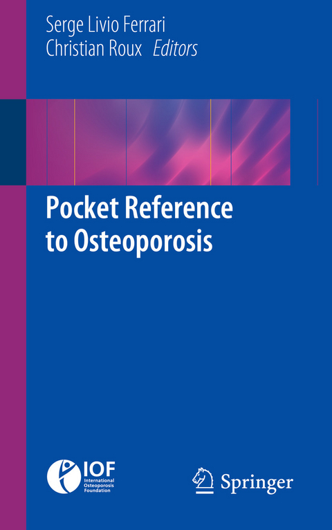 Pocket Reference to Osteoporosis - 