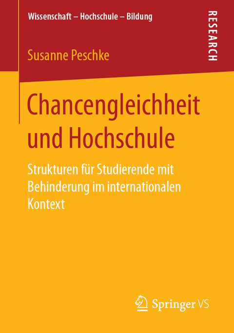 Chancengleichheit und Hochschule - Susanne Peschke