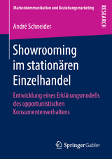Showrooming im stationären Einzelhandel - André Schneider