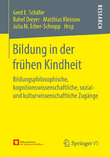 Bildung in der frühen Kindheit - 