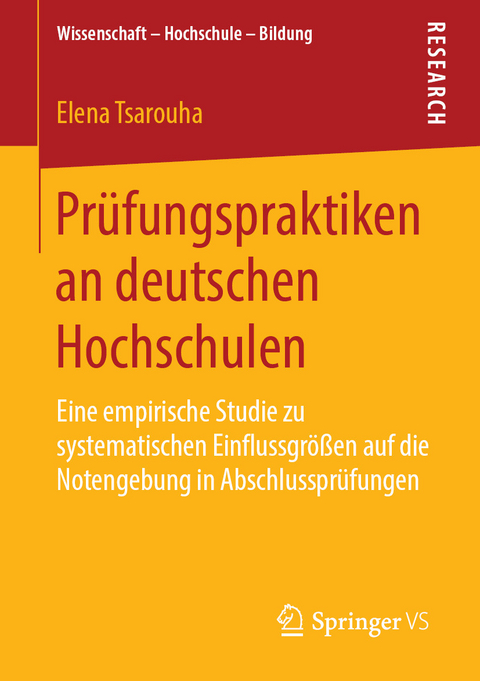 Prüfungspraktiken an deutschen Hochschulen -  Elena Tsarouha