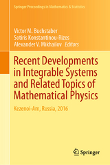 Recent Developments in Integrable Systems and Related Topics of Mathematical Physics - 