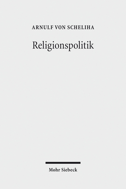 Religionspolitik -  Arnulf von Scheliha