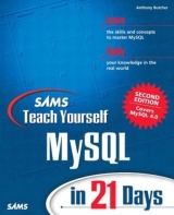 Sams Teach Yourself MySQL in 21 Days - Butcher, Anthony