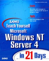 Sams Teach Yourself Windows NT Server 4 in 21 Days - Davis, Peter; Lewis, Barry