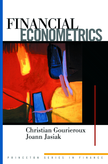 Financial Econometrics -  Christian Gourieroux,  Joann Jasiak