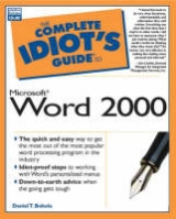 Complete Idiot's Guide to Microsoft Word 2000 - Bobala, Dan