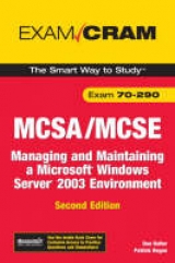 MCSA/MCSE 70-290 Exam Cram - Balter, Dan; Regan, Patrick