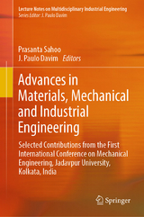 Advances in Materials, Mechanical and Industrial Engineering - 