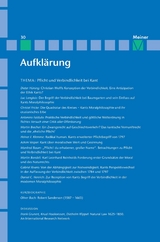 Aufklärung, Band 30: Pflicht und Verbindlichkeit bei Kant. Quellengeschichtliche, systematische und wirkungsgeschichtliche Beiträge -  Gabriel Rivero