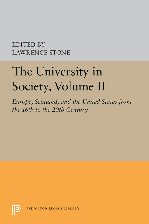 University in Society, Volume II - 