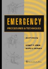 Emergency Procedures and Techniques - Simon, Robert R.; Brenner, Barry E.